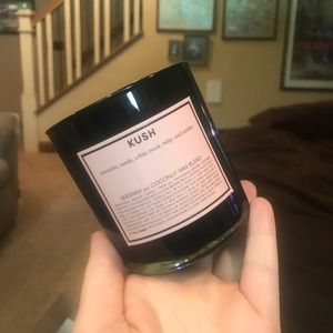 Boy Smells Candle